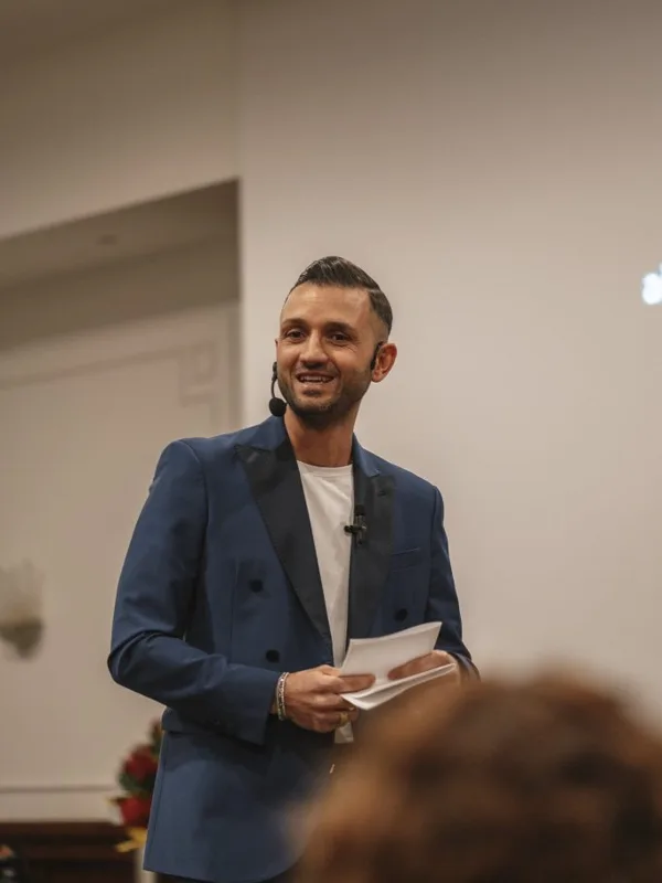 Stefano Giagheddu in aula con i professionisti del settore